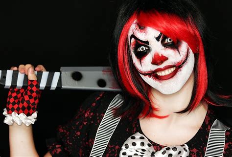 female clown scary|scary clown pictures with sound.